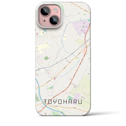 【豊春（埼玉県）】地図柄iPhoneケース（バックカバータイプ）