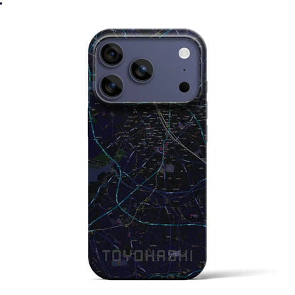 【豊橋（愛知県）】地図柄iPhoneケース（バックカバータイプ）