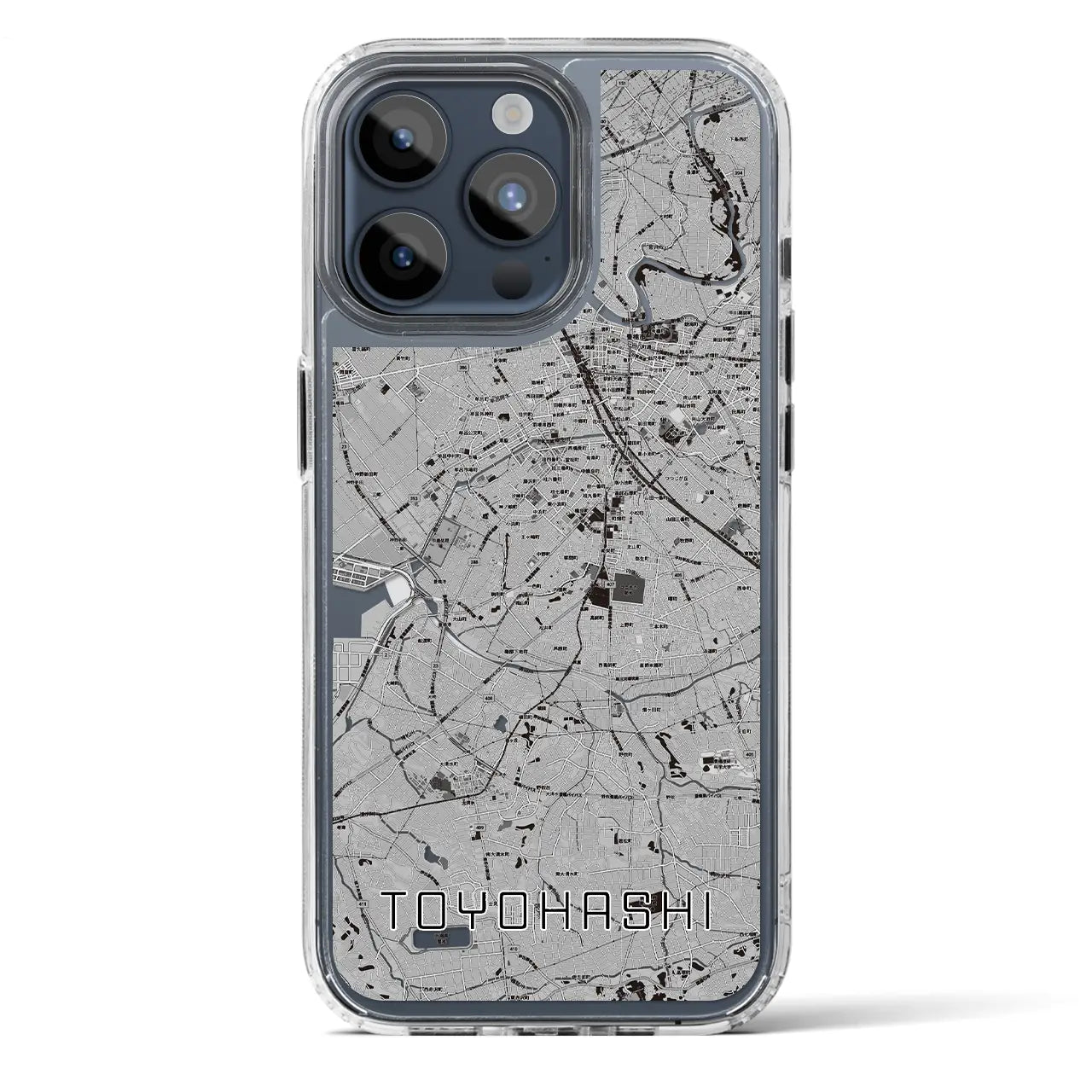【豊橋（愛知県）】地図柄iPhoneケース（MagSafeタイプ）