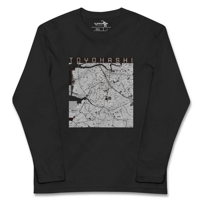 【豊橋（愛知県）】地図柄ロングスリーブTシャツ