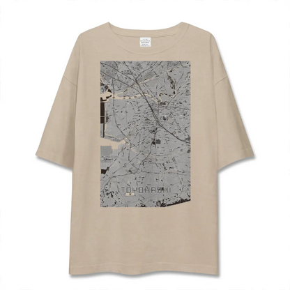 【豊橋（愛知県）】地図柄ビッグシルエットTシャツ