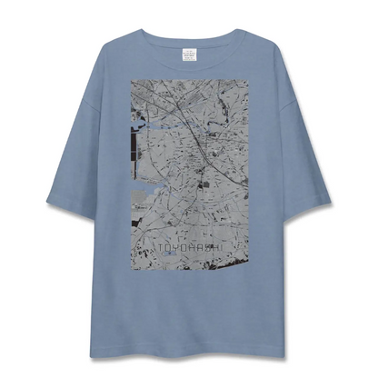 【豊橋（愛知県）】地図柄ビッグシルエットTシャツ
