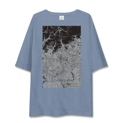 【豊川（愛知県）】地図柄ビッグシルエットTシャツ