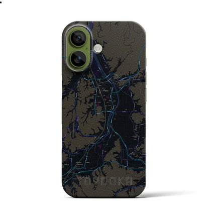 【豊岡（兵庫県）】地図柄iPhoneケース（バックカバータイプ）