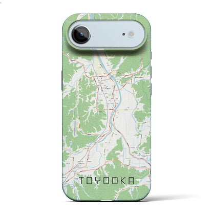 【豊岡（兵庫県）】地図柄iPhoneケース（バックカバータイプ）