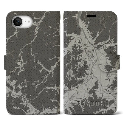 【豊岡（兵庫県）】地図柄iPhoneケース（手帳タイプ）