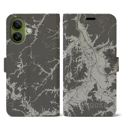 【豊岡（兵庫県）】地図柄iPhoneケース（手帳タイプ）