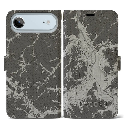 【豊岡（兵庫県）】地図柄iPhoneケース（手帳タイプ）