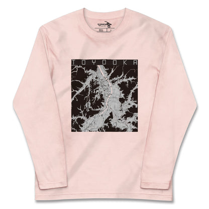【豊岡（兵庫県）】地図柄ロングスリーブTシャツ