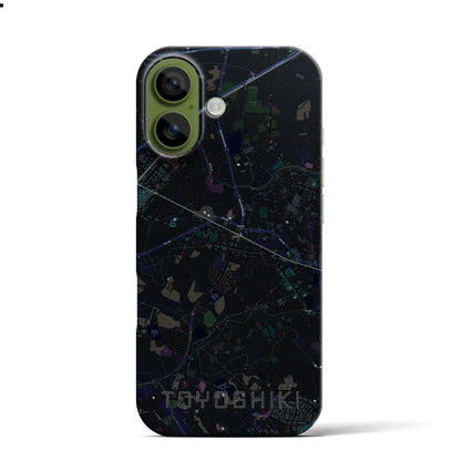 【豊四季（千葉県）】地図柄iPhoneケース（バックカバータイプ）