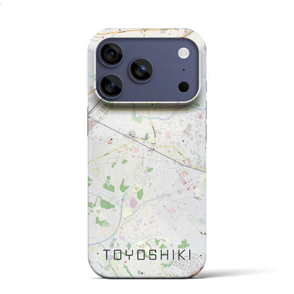 【豊四季（千葉県）】地図柄iPhoneケース（バックカバータイプ）