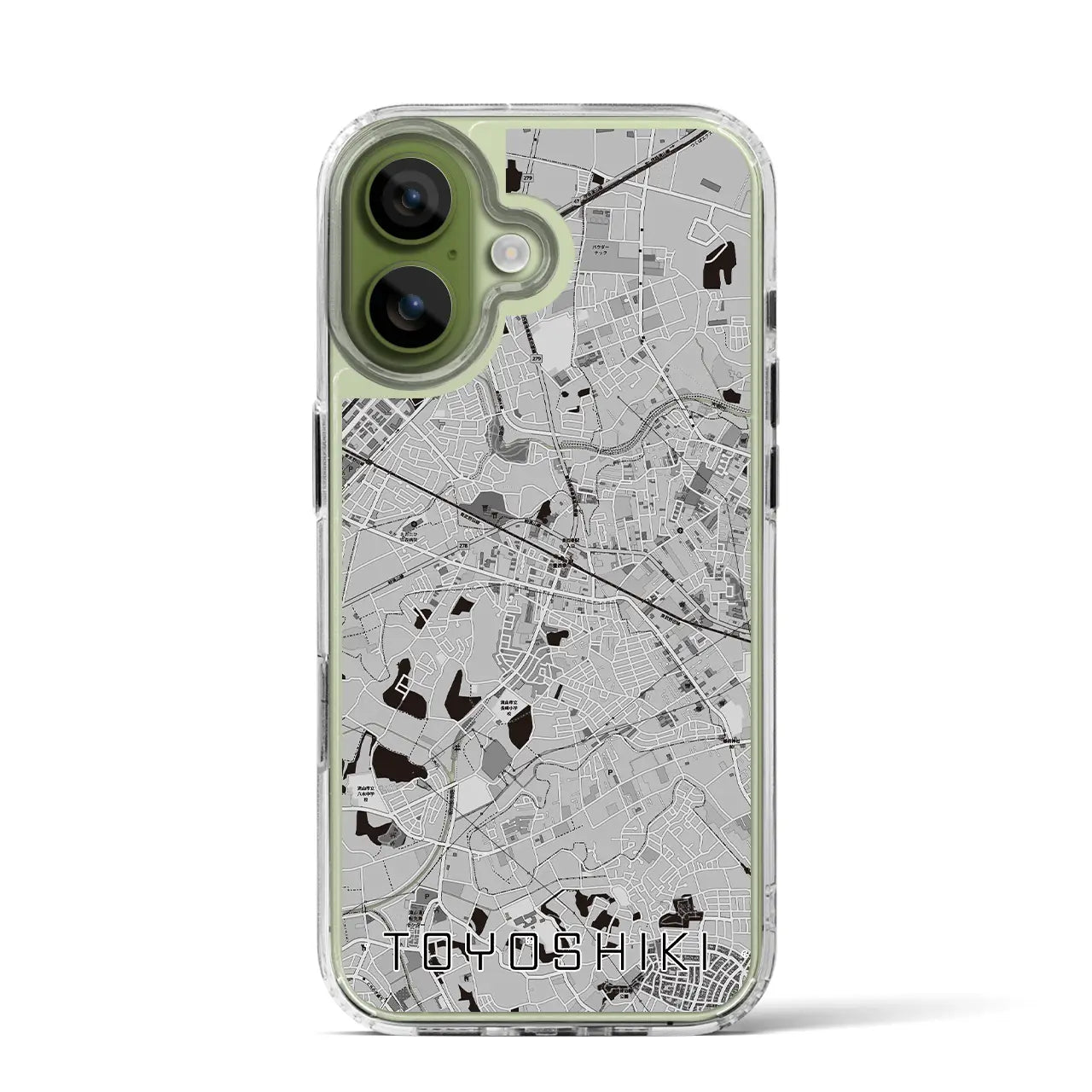 【豊四季（千葉県）】地図柄iPhoneケース（MagSafeタイプ）