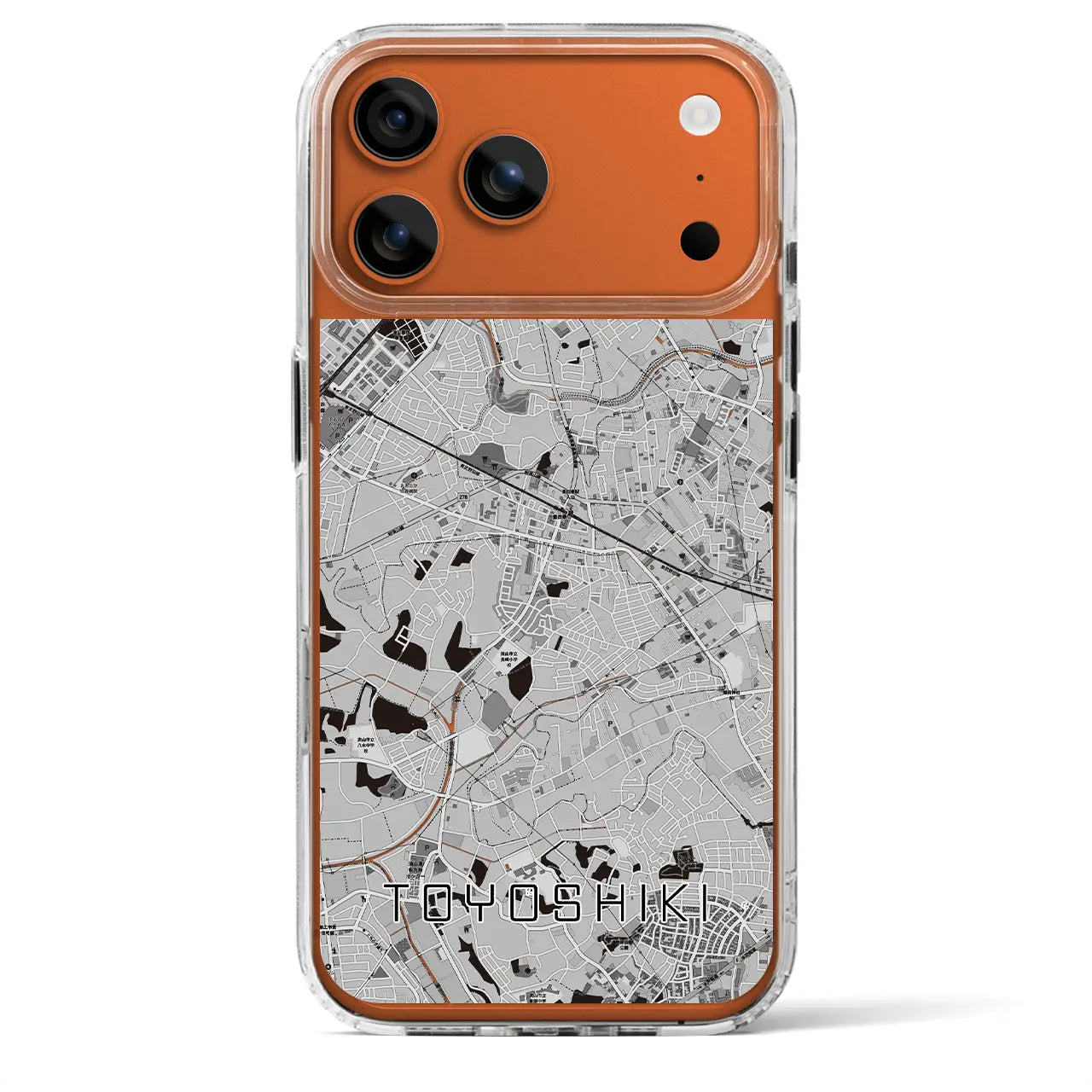 【豊四季（千葉県）】地図柄iPhoneケース（MagSafeタイプ）