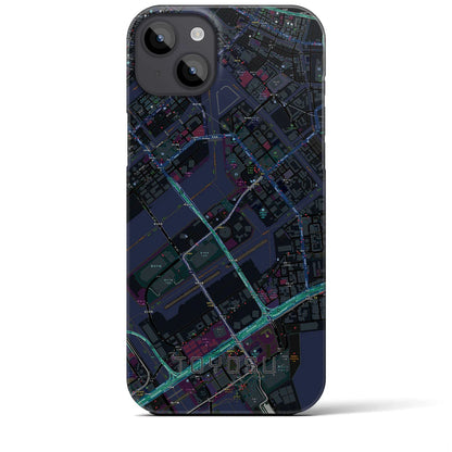 【豊洲（東京都）】地図柄iPhoneケース（バックカバータイプ）