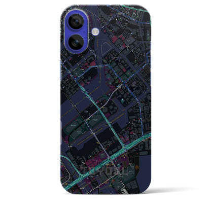 【豊洲（東京都）】地図柄iPhoneケース（バックカバータイプ）