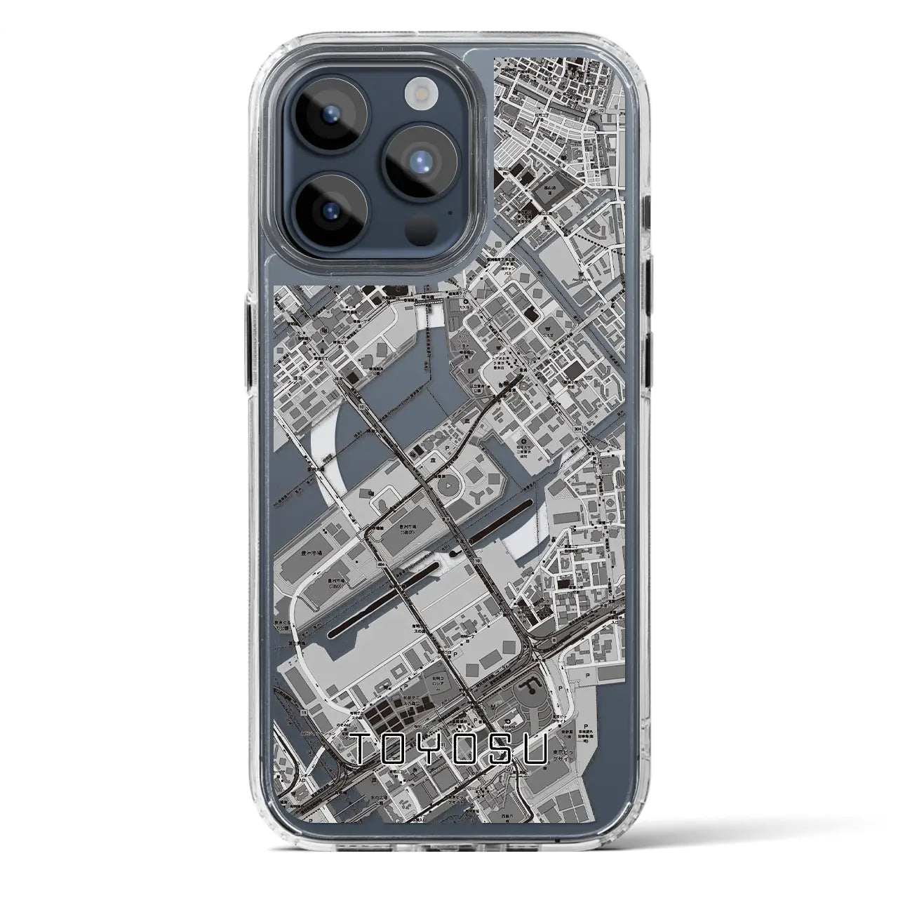 【豊洲（東京都）】地図柄iPhoneケース（MagSafeタイプ）