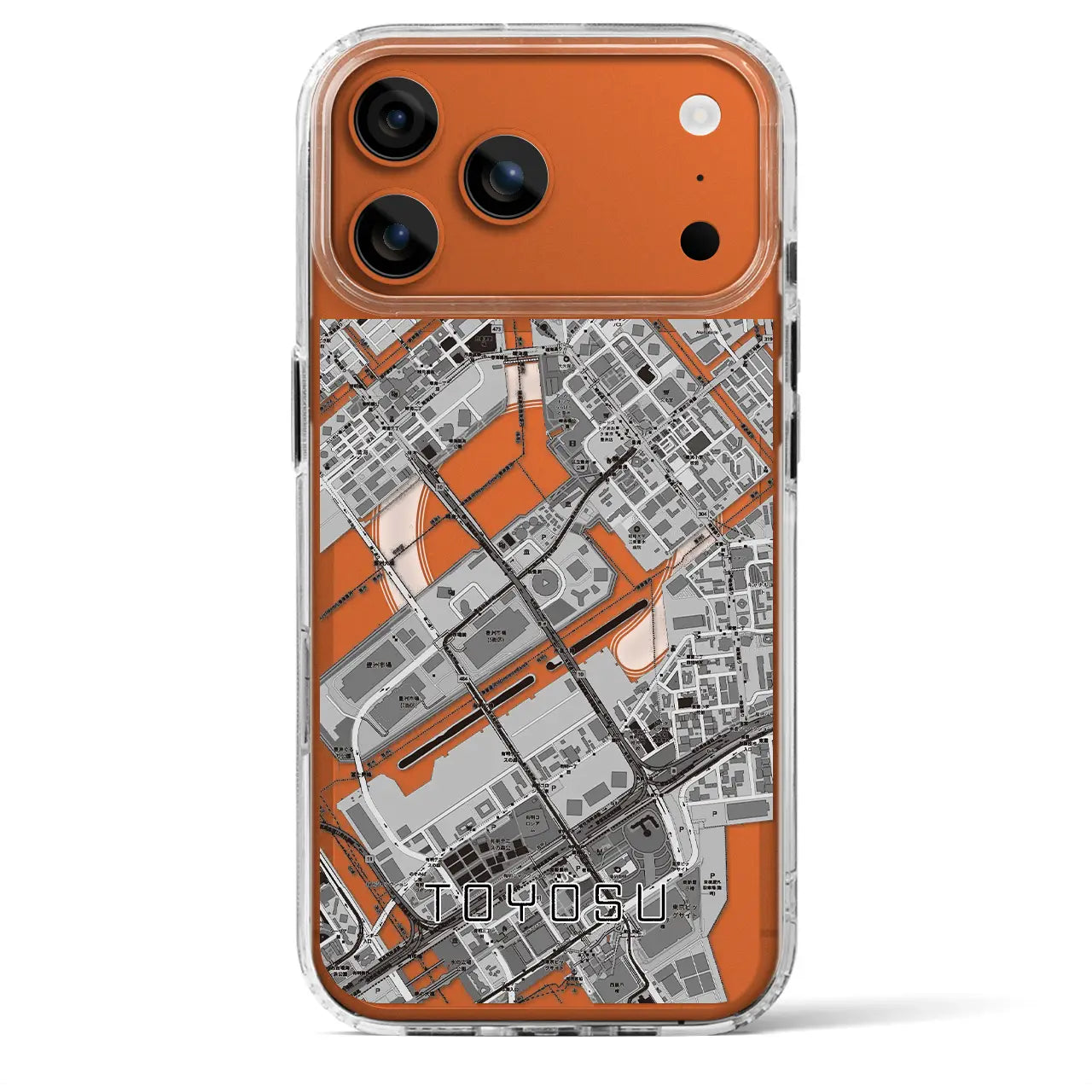 【豊洲（東京都）】地図柄iPhoneケース（MagSafeタイプ）