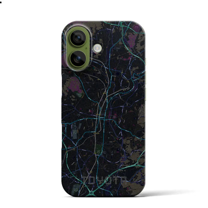 【豊田（愛知県）】地図柄iPhoneケース（バックカバータイプ）