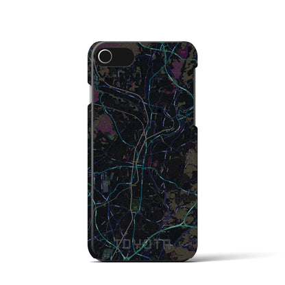 【豊田（愛知県）】地図柄iPhoneケース（バックカバータイプ）