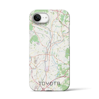 【豊田（愛知県）】地図柄iPhoneケース（バックカバータイプ）