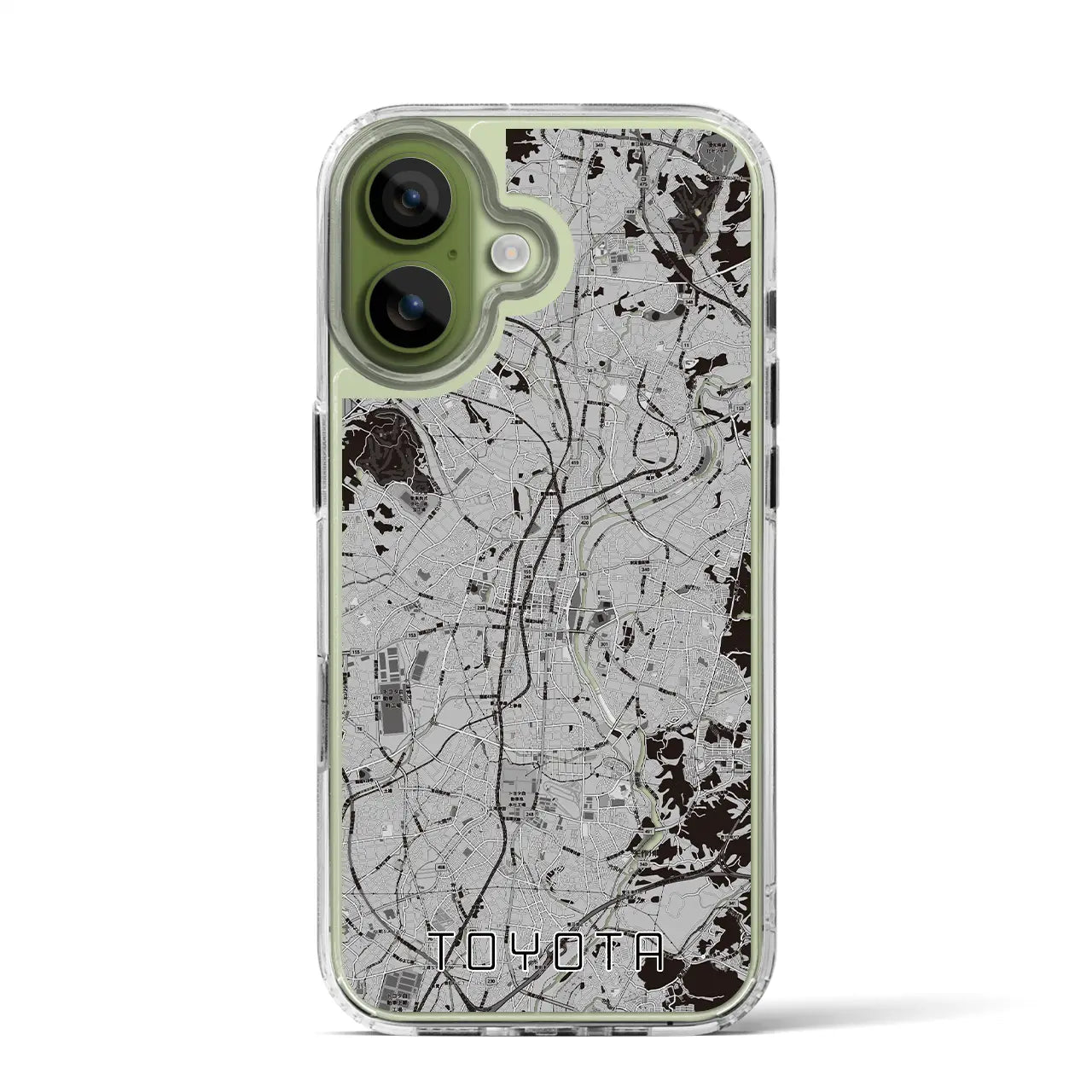 【豊田（愛知県）】地図柄iPhoneケース（MagSafeタイプ）