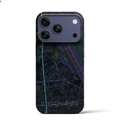 【豊山（愛知県）】地図柄iPhoneケース（バックカバータイプ）