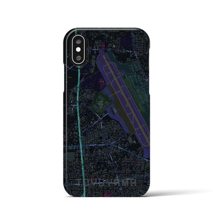 【豊山（愛知県）】地図柄iPhoneケース（バックカバータイプ）