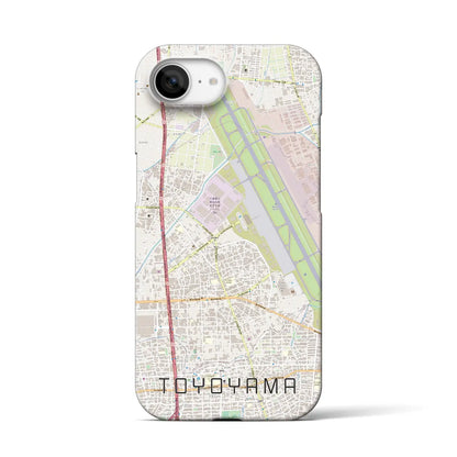 【豊山（愛知県）】地図柄iPhoneケース（バックカバータイプ）