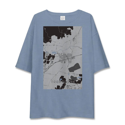 【トララルゴン（オーストラリア）】地図柄ビッグシルエットTシャツ