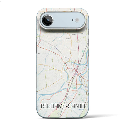 【燕三条（新潟県）】地図柄iPhoneケース（バックカバータイプ）