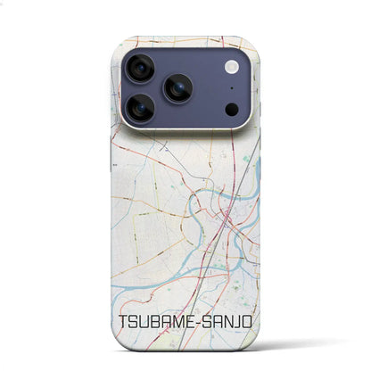 【燕三条（新潟県）】地図柄iPhoneケース（バックカバータイプ）