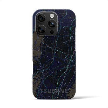 【燕（新潟県）】地図柄iPhoneケース（バックカバータイプ）