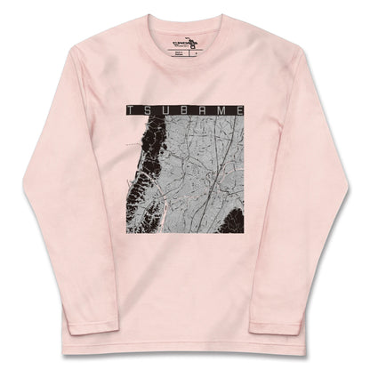 【燕（新潟県）】地図柄ロングスリーブTシャツ