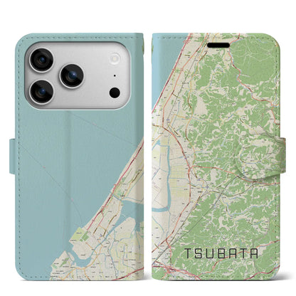 【津幡（石川県）】地図柄iPhoneケース（手帳タイプ）