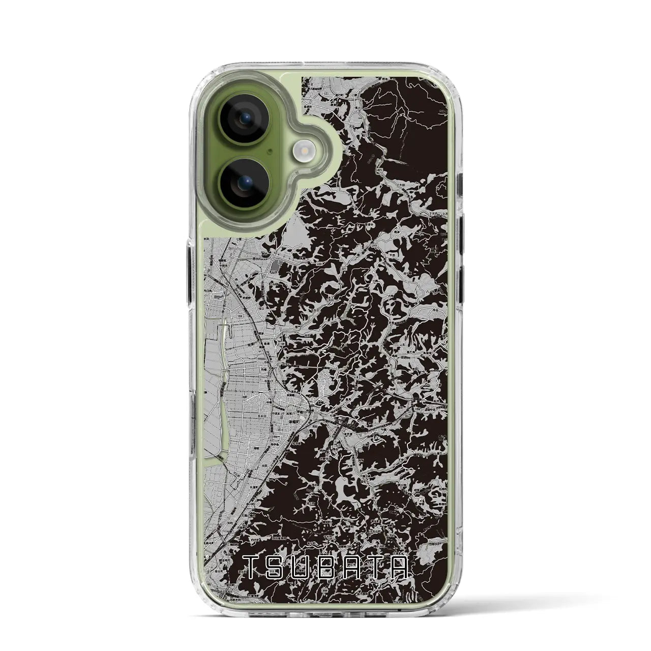 【津幡（石川県）】地図柄iPhoneケース（MagSafeタイプ）