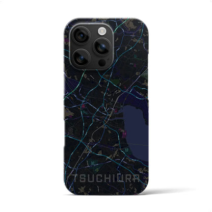 【土浦（茨城県）】地図柄iPhoneケース（バックカバータイプ）