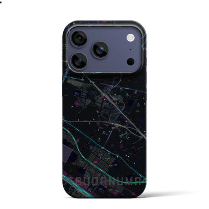 【津田沼（千葉県）】地図柄iPhoneケース（バックカバータイプ）