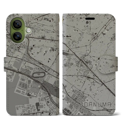 【津田沼（千葉県）】地図柄iPhoneケース（手帳タイプ）