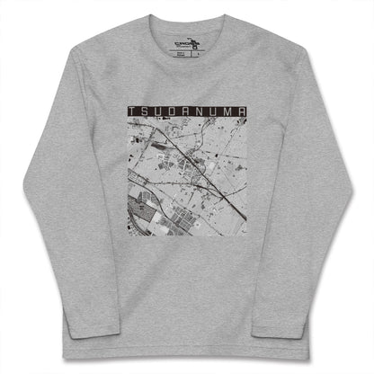 【津田沼（千葉県）】地図柄ロングスリーブTシャツ