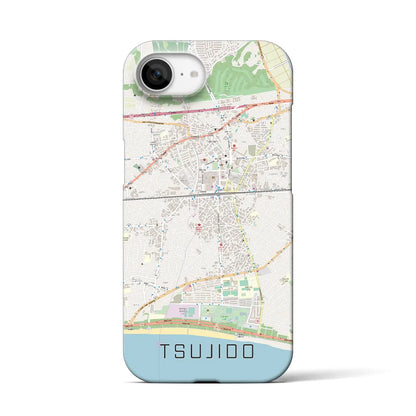 【辻堂（神奈川県）】地図柄iPhoneケース（バックカバータイプ）
