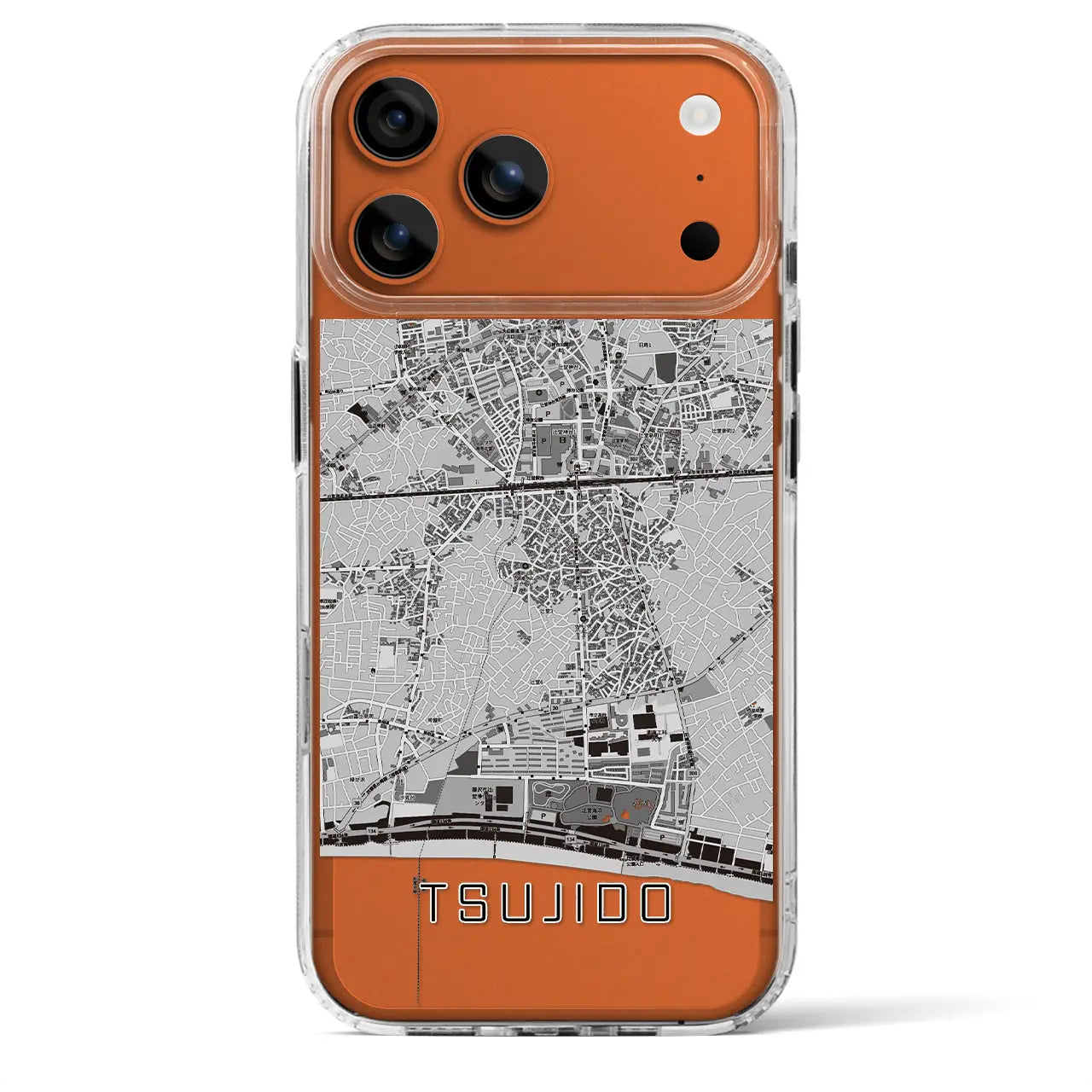 【辻堂（神奈川県）】地図柄iPhoneケース（MagSafeタイプ）