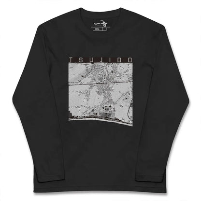 【辻堂（神奈川県）】地図柄ロングスリーブTシャツ