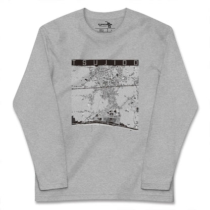 【辻堂（神奈川県）】地図柄ロングスリーブTシャツ