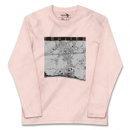 【辻堂（神奈川県）】地図柄ロングスリーブTシャツ