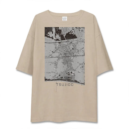 【辻堂（神奈川県）】地図柄ビッグシルエットTシャツ