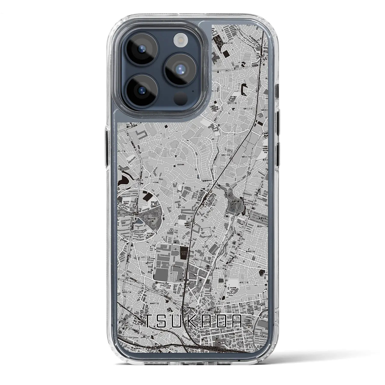 【塚田（千葉県）】地図柄iPhoneケース（MagSafeタイプ）