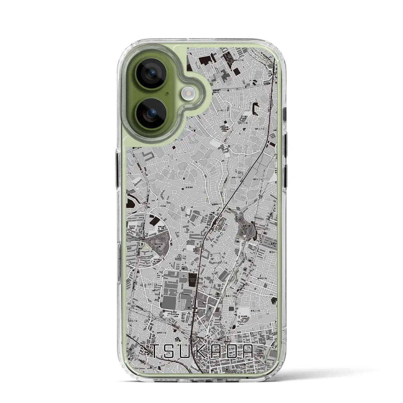 【塚田（千葉県）】地図柄iPhoneケース（MagSafeタイプ）