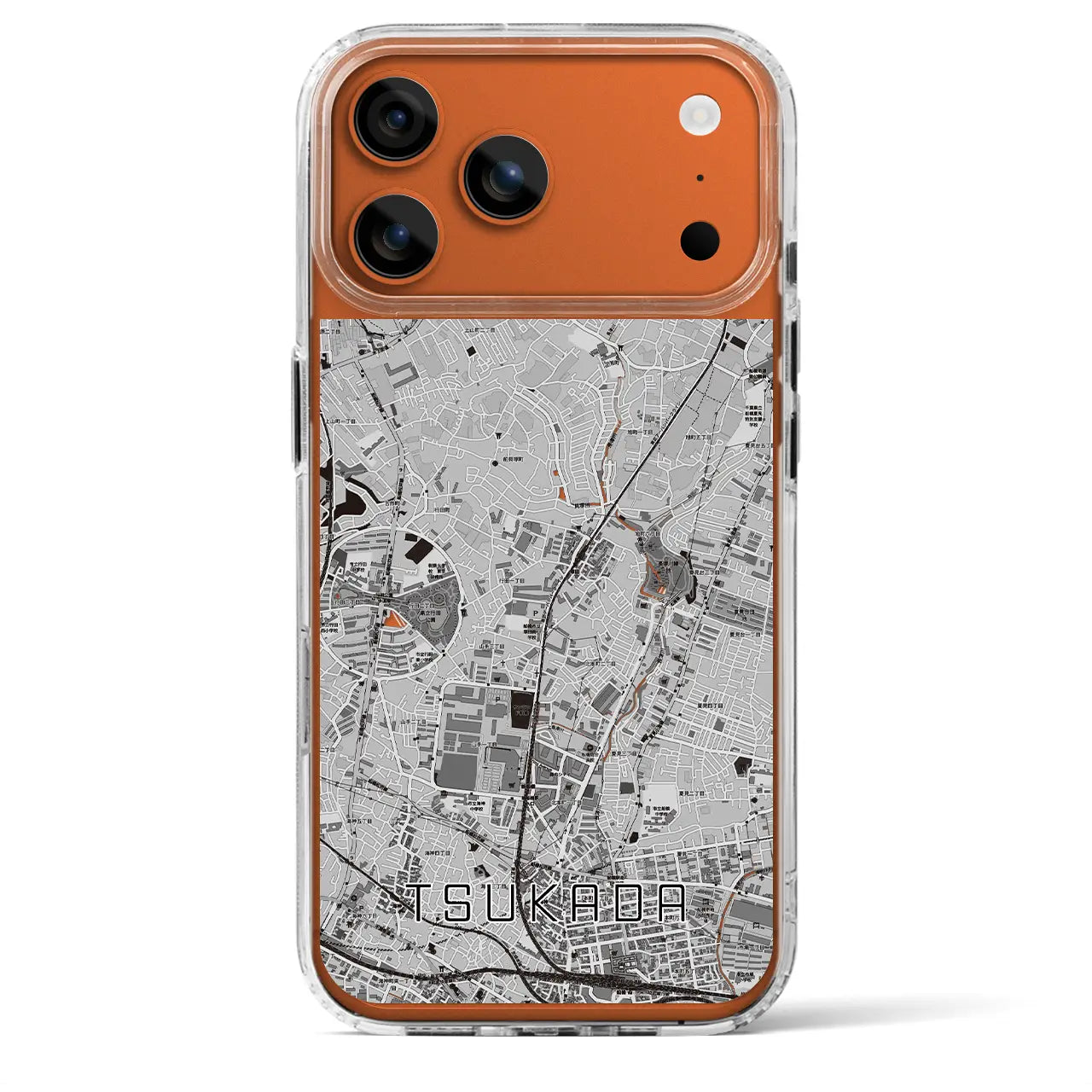 【塚田（千葉県）】地図柄iPhoneケース（MagSafeタイプ）