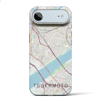 【塚本（大阪府）】地図柄iPhoneケース（バックカバータイプ）