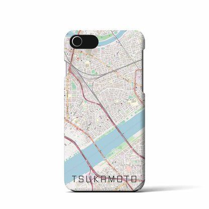 【塚本（大阪府）】地図柄iPhoneケース（バックカバータイプ）